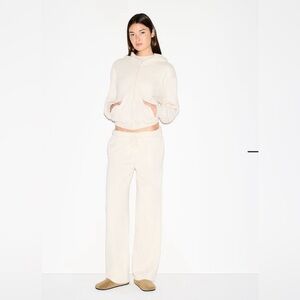 Skims cotton fleece straight legs pants